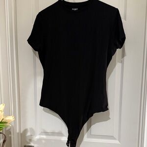 Black Women's Thong body suit